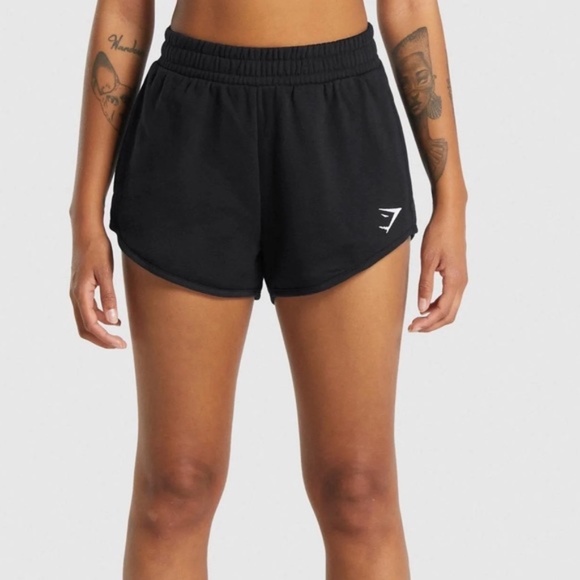 Gymshark Pants - Gymshark Training Sweat Shorts - Black